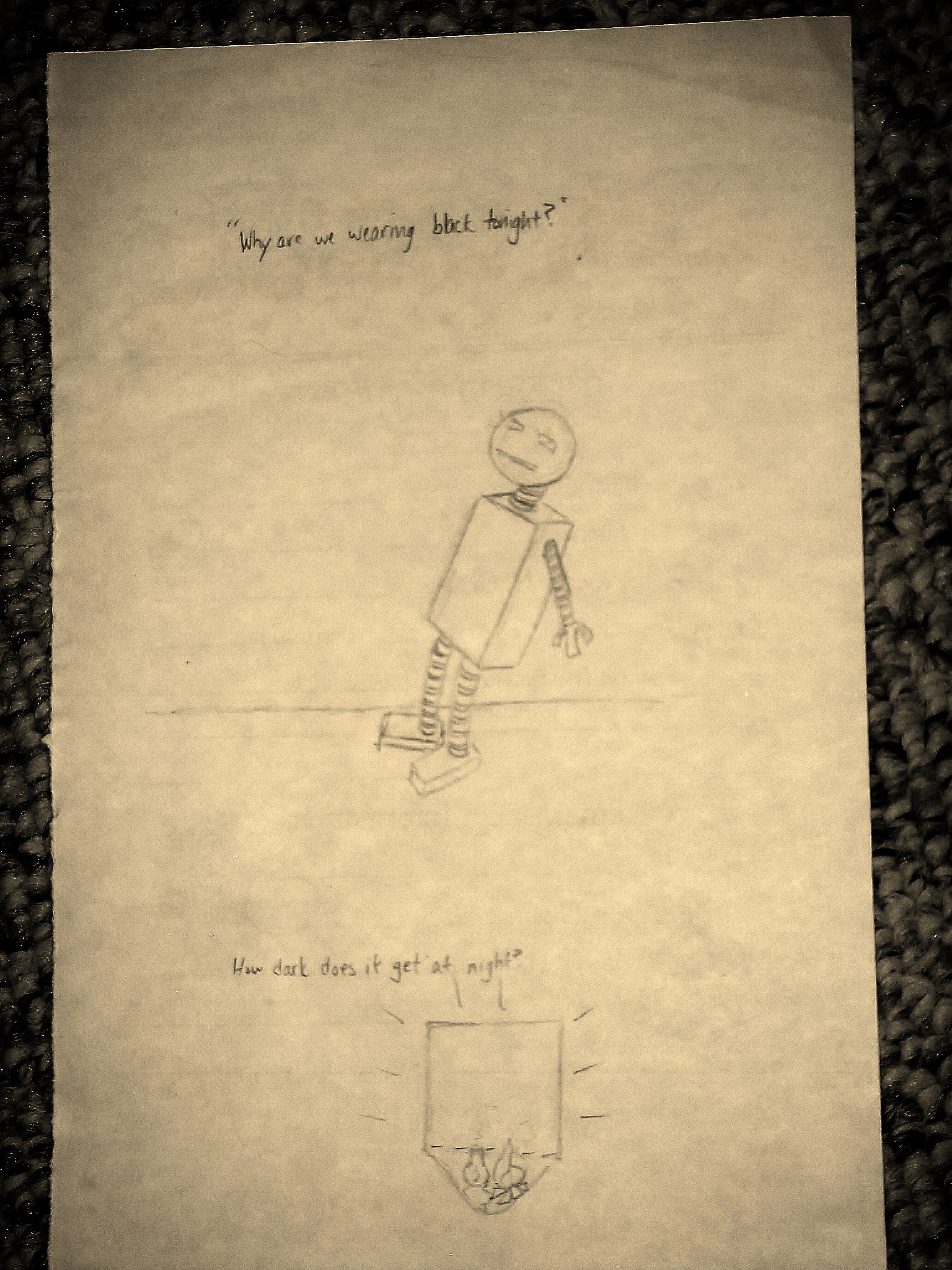 pencil on paper (March 2010)